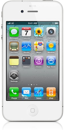 Смартфон APPLE iPhone 4 8GB White - Сыктывкар